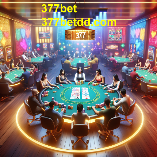 Descubra o Mundo do Pôquer na 377bet